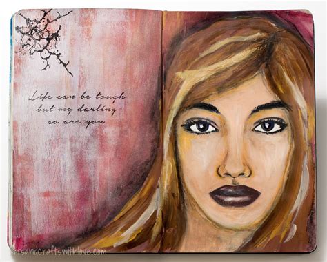Art Journaling Archives | Visible Image Mixed Media Faces, Watercolor Paintings, Acrylic ...