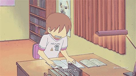 Anime Studying Gif