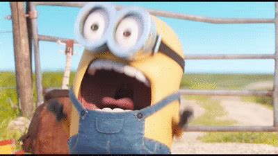 minion terror scream slower on Make a GIF