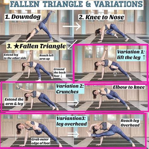 ⭐️Fallen Triangle & the variations ⭐️ I love to give variations for ...