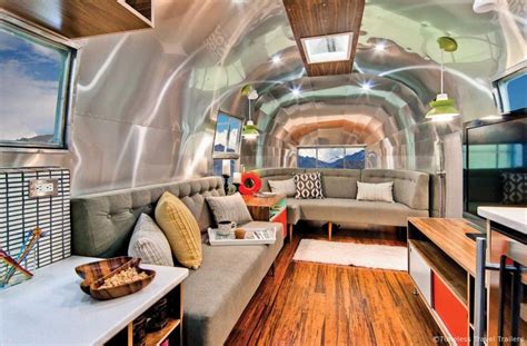 Renovated Vintage Airstream with Fab Interior Design Ignites Inspiration