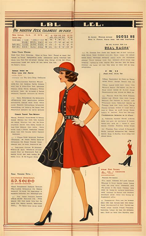 Vintage Fashion Catalog Free Stock Photo - Public Domain Pictures