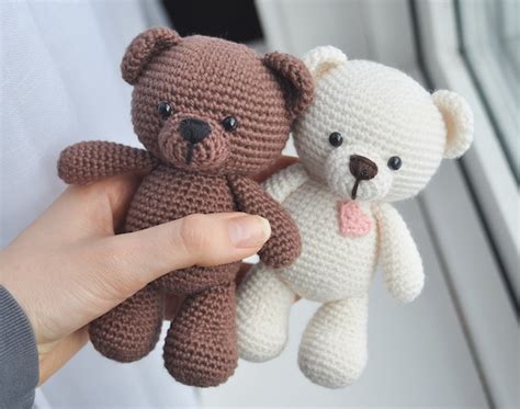 Frankie the Teddy Bear CROCHET PDF PATTERN english - Etsy