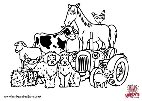 20 Of the Best Ideas for Farm Animal Coloring Pages for toddlers – Home, Family, Style and Art Ideas