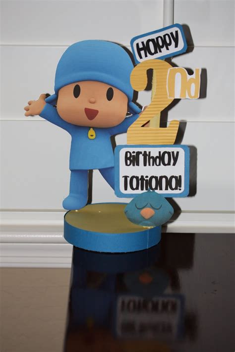 122 best images about Pocoyo Events on Pinterest | Pocoyo, Big cupcake and Centerpieces