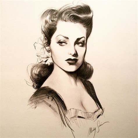 Strong Woman Art by Maly Siri | Pin-up Art & Artists