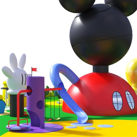 Mickey mouse club house 3D model - TurboSquid 1442791