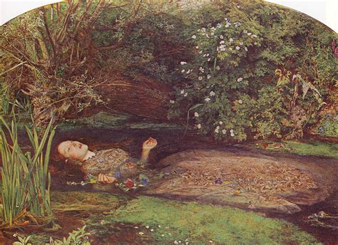 Millais Ophelia Wallpaper