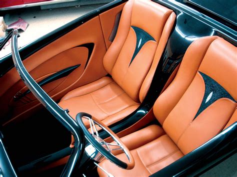 Custom auto upholsterers craft classic interiors. Photo: Streets Seats | cars and trucks ...