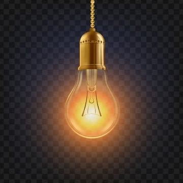 Lighted Bulb Vector PNG, Vector, PSD, and Clipart With Transparent Background for Free Download ...