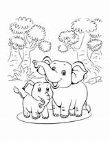 Free ELEPHANT Coloring Pages For Download Printable PDF  VerbNow sketch template