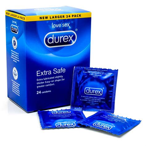 Durex Extra Safe Condoms 24 Pack | Durex Site UK