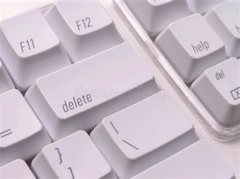 Delete key on Keyboard stock photo. Image of type, computing - 1809888