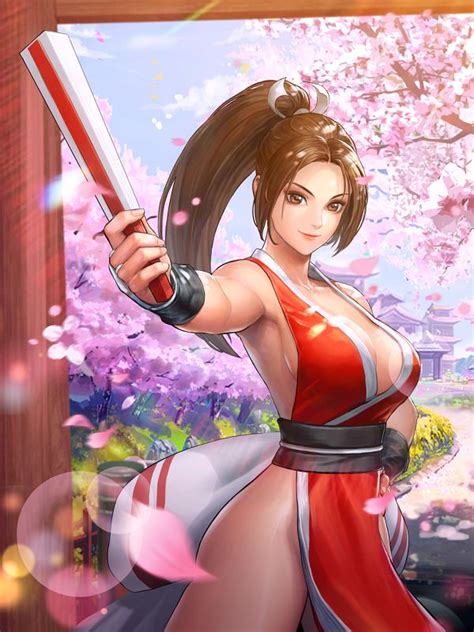 Shiranui Mai - The King of Fighters - Mobile Wallpaper by Netmarble ...