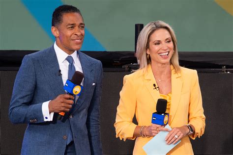 Inside GMA hosts Amy Robach and T.J. Holmes' romantic scandal