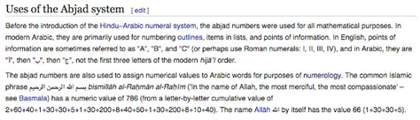 free to find truth: 28 47 66 | Abjad numerals, the gematria behind the Arabic Language