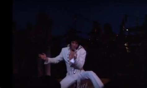 Footage Shows Elvis Performing 'Suspicious Minds' Live In Las Vegas In 1970