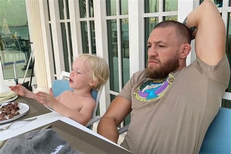 Conor McGregor Begins Boxing Training With His 6-Year-Old Son - DMARGE