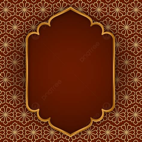 Islamic Background With Golden Text Box, Islamic, Islamic Background, Islamic Text Box ...