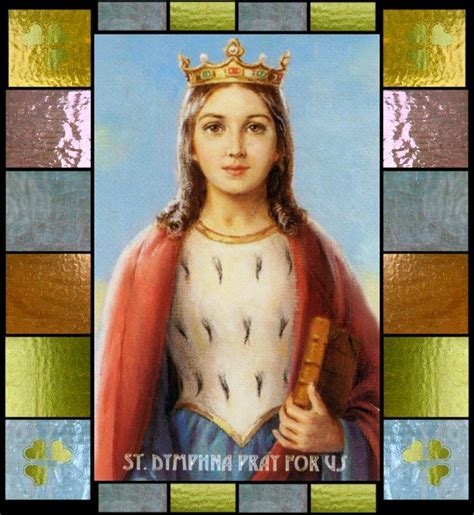 Saint dymphna – Artofit