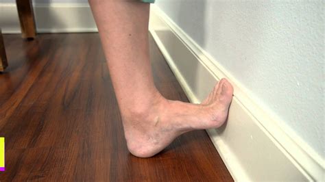 Plantar Fasciitis Stretches - Standing Stretch - YouTube