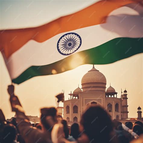 Premium AI Image | Republic day of India wallpaper