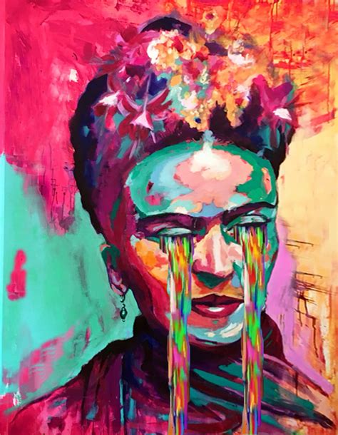 Crying Frida Kahlo - ArtMasters