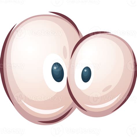 Cartoon Crazy Eyes 20389904 PNG