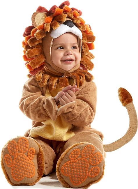 Disfraz de lujo Spooktacular Creations de león bebé Marrón – Yaxa Store
