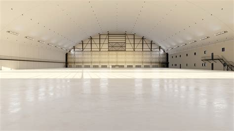 zeto cg - Airplane Hangar Interior 10