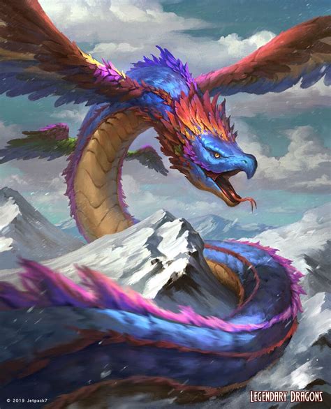 ArtStation - Umunairu, Feathered Serpent, Pius Wirawan Pranoto ...