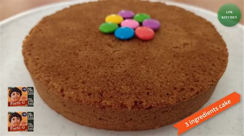 Parle G Cake Recipe | Eggless and Without Oven | Homemade Biscuit Cake Recipe in Rs 20 - YouTube