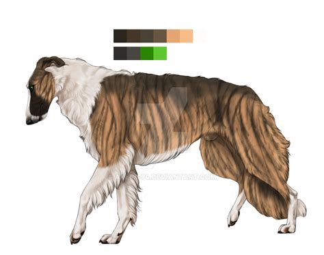 Sunnytzu custom - Sable brindle Borzoi by Akela-74 on DeviantArt