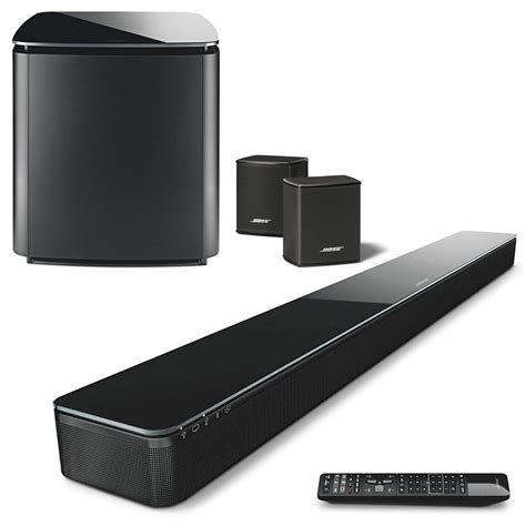 BOSE SOUNDTOUCH 300 SOUNDBAR + ACOUSTIMASS 300 WIRELESS BASS MODULE ...