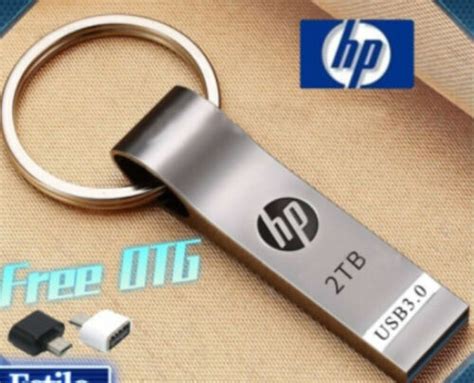 High-Speed 2TB USB Flash Drive Metal Memory Stick U Disk Data Storage ...