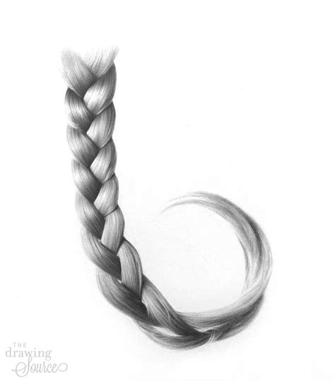 How to Draw a Braid (Realistically!): Step by Step Tutorial