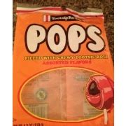 Tootsie Roll Pops, Filled With Chewy Tootsie Roll, Assorted Flavors: Calories, Nutrition ...