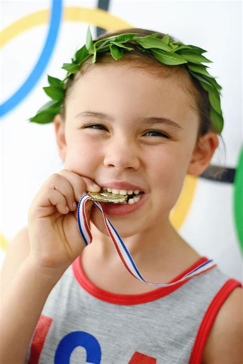 Go for the Gold with an Olympics-Themed Kids Party - Project Nursery | Olympic party, Olympic ...