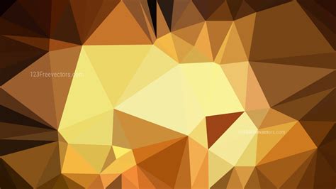 Abstract Brown Triangle Pattern