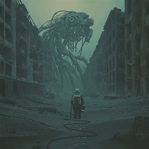 Simon Stalenhag - Sci fi horror art : r/DeathStranding