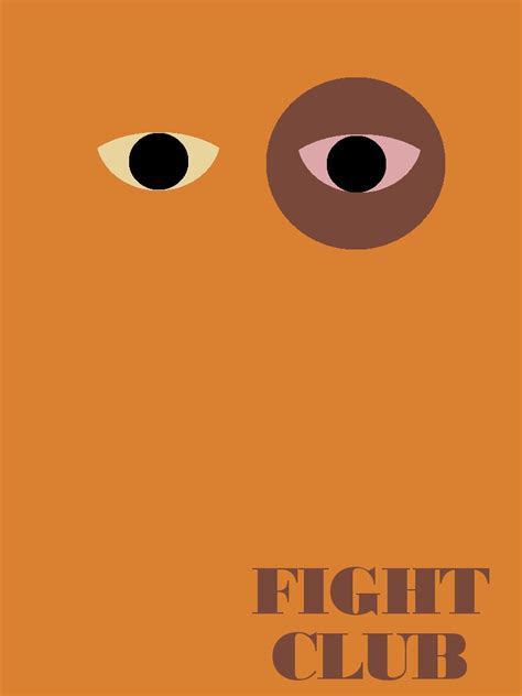 Fight Club Minimalist Poster