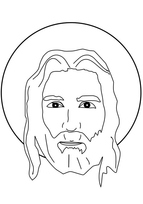 Jesus Face Drawing at PaintingValley.com | Explore collection of Jesus ...