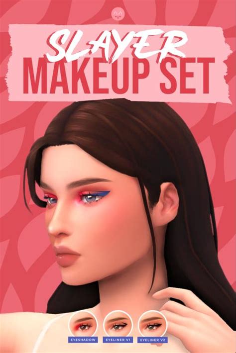Sims 4 maxis match makeup cc folder - nelone