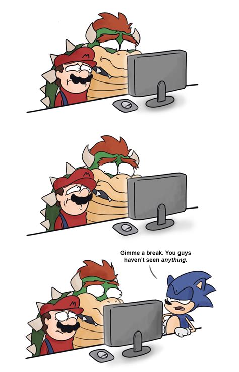 Mario and Bowser discover the Internet’s latest and greatest(?) fad. Bowsette by omegamodecomic ...