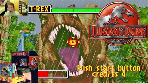 Jurassic Park | SEGA ARCADE GAME DINOSAUR MADNESS - YouTube