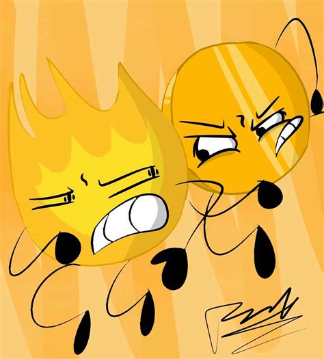 Firey and coiny BFDI smartmichelle142 - Illustrations ART street