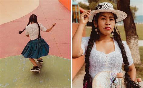 Indigenous Bolivian Women Skateboard in Style in Celia D. Luna's ...