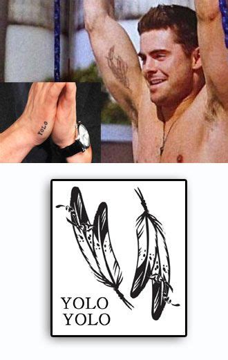 Zac Efron Tattoos temporaires | Tattoo | Zac efron tattoo, Feather ...