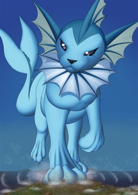 Megaevolution - Vaporeon by StampyDragon on DeviantArt