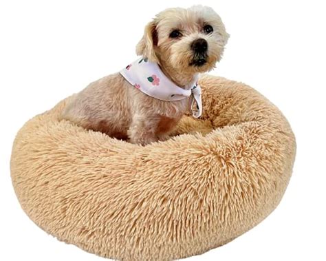 Calming Dog Bed With Removable Cover Is Best For Relaxation